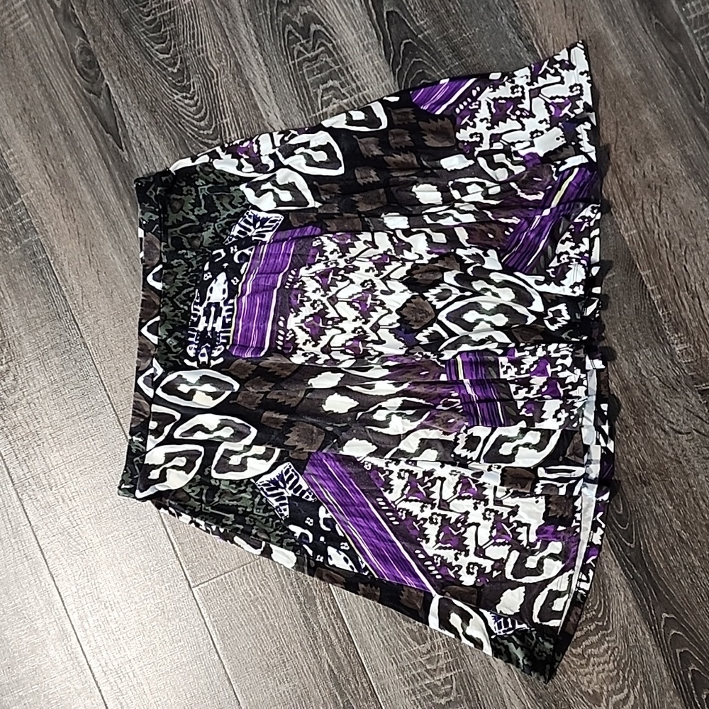 🦩 Context print A-Line Skirt 🦩